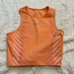 Peach Nike tank top size XS